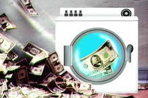 Ilustrasi money laundering